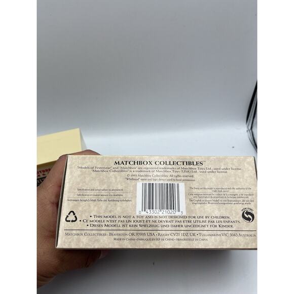 Matchbox Yesteryear Great Beers Of The World 1922 Foden Steam Wagon Whitbread 11 - Picture 4 of 7